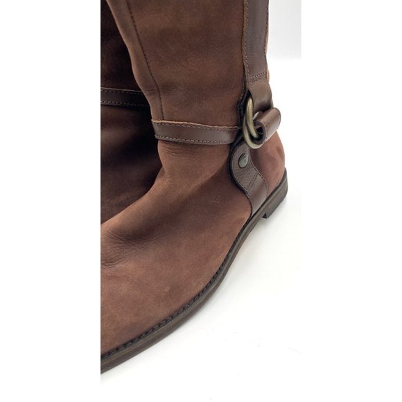 Cole Haan Women’s Leather Knee High Boots Brown‎ Distressed Size 8.5 B - Picture 9 of 16